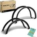 YHTAUTO OE Style Fender Flares Compatible with 2018-2020 Ford F-150 Excludes Platinum & Raptor Model | Fit Models without Technology Package, Textured Black Wheel Flare Cover Protector