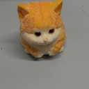 Big Taba Cat, Handmade Large Cat Taba Squishy Toys, Stress Relief, Funny, Cute Soft Cat Squishy Stress Toy Gifts (Large Orange Cat)