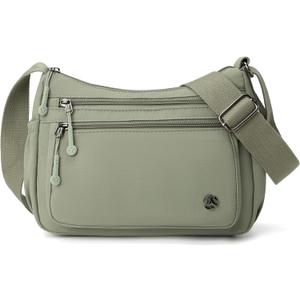 Casual Crossbody Bag with Anti Theft Pocket - Women Lightweight Water-Resistant Purse Bag