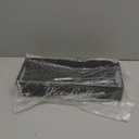 Acrylic Bathroom Tray for Counter Toilet Paper Basket 2 Side with Funny Saying Hello Sweet Cheeks Bathroom Box Black Toilet Tank Tray Countertop Organizer Farmhouse Decor for Tissues Candle Soap Towel