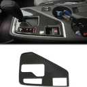 Real Carbon Fiber Gear Shift Panel Trim Compatible with Subaru Crosstrek 2024 2025 2026, Interior Decor Sticker Accessories for Subaru Impreza 2024 2025 2026