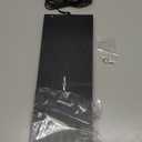 REPTI ZOO Reptile Heat Panel Adjustable Temperature Reptile Heating Plate, Mountable Under Lid, for Hermit Crabs/Leopard Geckos/Turtles/Snakes/Lizards (6" X 18")