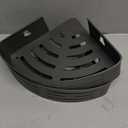 VOLPONE Corner Shower Caddy Suction Cup Shower Shelf Corner No Drilling Bathroom Shower Organizer Storage Rack Adhesive Without Towel Bar (2Pack, Gray)