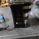 Mixpresso 1-Cup Drip Coffee Maker, Personal Single Serve Coffee Maker & 14oz Travel Mug