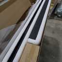 Merax Boucle Upholstered Bed, Queen Bed Frame and Headboard, Platform Bedframe, No Box Spring Required, Easy Assembly, White