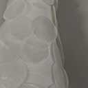 2 Pack Capiz Shell Christmas Tree Table Decoration 8" 12" White Coastal Christmas Tree Table Centerpiece Artificial Ocean Seashells Tabletop for Xmas Winter Coastal Mantle Shelf Party Favor