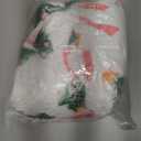 Pink Bow Christmas Tree Flannel Throw Blanket Pastel Soft Fuzzy Plush Cozy Fleece Blanket 50 x 60 Inch Coquette Bows Xmas Tree Gifts for Women Girls Sofa Couch Travel Bed Home Decoration