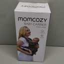 Momcozy Baby Carrier - Ergonomic, Cozy and Lightweight Carrier for 7-44lbs, Effortless to Put On, Ideal for Hands-Free Parenting, Enhanced Lumbar Support, Purehug for Infant to Toddler, Khaki