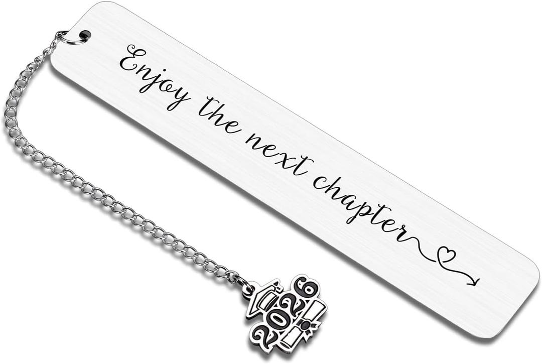 2 x Graduation Gifts Class of 2026 Senior Bookmarks Gifts for Him Her Inspirational Grad Students Gifts for High Middle Medical Nurse School Students Motivational Gifts Surgery Graduate from Mom Dad