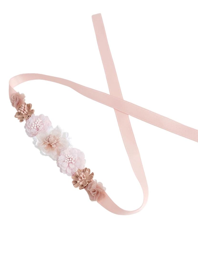 Spiniswan Pink Toddller Headpiece for Girls,Pretty and Exquisite Headband for Ballet Class, Performance, Birthday, Rhythmic Gymnastics,Recitals,Wedding