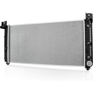 AUTOSAVER88 34'' Radiator Compatible with Chevy Silverado Suburban Tahoe, Fit for Cadillac Avalanche Escalade GMC Yukon Sierra With TOC W/O EOC