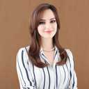 RENERSHOW Long Mixed Brown Highlight Synthetic Wigs for Women Layered Ombre Brown Wig with Dark Roots Straight Hair Wig