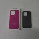 Apple iPhone 16 Pro Max Silicone Case with MagSafe and Camera Control - Fuchsia  (Fuchsia)