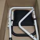 Bed Rails for Elderly Adults Safety, Bed Assist Rails for Seniors, Adjustable (19.3"-23") with 0.47 in Thick Steel Tube, Fits King, Queen, Full, Twin Bed (High-Quality (No Light), White)