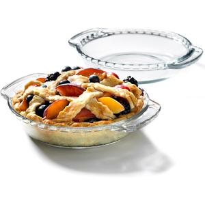 Anchor Hocking Oven Basics 6-Inch Mini Pie Plate, Set of 5