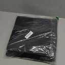 Smiry Dog Door Mat for Muddy Paws, Absorbs Moisture and Dirt, Low-Profile Entryway Mat with Non-Slip Backing, Entry Indoor Outdoor Doormat for Inside Floor (36x24 Inches, Black, Paw)