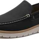 Cheval Men's Slip-on Boat Shoes Casual Loafers, Comfortable Lightweight Walking Shoe for Office Driving