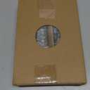 Ceoighe 4 Pack 10 Inch Christmas Tree Candles, Premium Natural Unscented Beeswax Christmas Tree Shaped Taper Candles with Cotton Wick, for Xmas Holiday Decor Party Banquet (Green with Gold Trim)