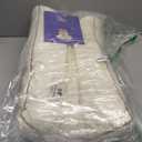 YOUR MOON Organic Wool Pillow Standard Size, Medium Support Bed Pillows for Sleeping, Premium Australian Wool Filling with 100% Cotton Cover, Down Alternative Pillows (Off White)