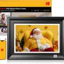 KODAK WiFi Digital Picture Frame, 1920 x 1200 Touchscreen Digital Photo Frame, 10.1 Inches Intelligent Electronic Picture Frame with 32 GB, Auto-Rotate, Share Moments Instantly Gifts (DarkBlack)