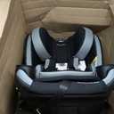 Evenflo Revolve360 Slim 2-in-1 Rotational Car Seat with Quick Clean Cover (Salem Black)