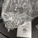 Hanging Patio Heater, 1500W Electric Infrared Heaters for Home, Gazebo, Garage, Greenhouse, Ceiling Mount with Overheat Protection, IPX4 Water Resistance, Adjustable Height (Silver)