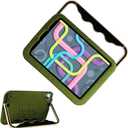 for Cute iPad Pro 11 inch Case 4th 3rd 2nd 1st Generation Super Protection Kids iPad 11 Pro Case with Handle Stand EVA iPad Pro Cover 11 inch for Girls and Boys Olive Green