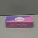 BONAOK Karaoke Microphone for Kids & Adults  Bluetooth Microphones Singing Mic with Disco Lights, Echo Effect, Builtin Speaker Portable Karaoke Player for Party Travel Gifts Q78(Rose Gold)