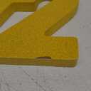 Chunful Half Number Sign Glitter 1/2 Baby Birthday Party Supplies Half Birthday Decorations Freestanding 6 Month Photo Prop Decorative Wooden Numbers for Table Centerpieces Baby Boy Girl(Gold)