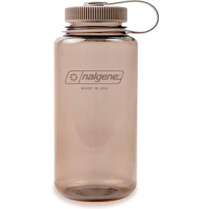 Nalgene Leak Proof Tritan BPAFree Water Bottle  32 oz Wide Mouth  Made in the USA for Outdoor Use & Daily Hydration (Mocha)