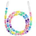 USB C to USB C Cable 3FT Colorful Candy Beaded USB Type C Cable for iPhone 17 16 15 Plus Pro Max 17 Air 16E iPad 10th A16 Pearl Type C Car iPhone Charger Fast Charging Cable for Samsung Galaxy S25 S24