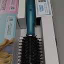 Shark Glossi 2-in-1 Hot Tool and Air Glosser, Ultra-Fast, Ultra-Glossy Blowouts at-Home, Heat-Controlled Ceramic, Curly, Coily, and Color Friendly, Jewel Teal, HT302TL