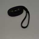 Ray Allen Mfg Signature K9 Braided Leather Leash, 6-Feet x 3/4-Inch, Black