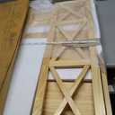 Casual Home Montego 3-Shelf Folding Bookcase, Natural , 27.5" Wide