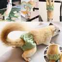 Adjustable Small Pet Diapers, Reusable Washable Squirrel Diapers Absorbent with Buckle Pants No Leak Reusable Diapers for Gliders Small Pets Mini Carrier Diaper (M)