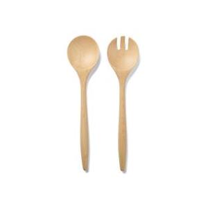 Culinary Elements Wooden Salad Serves