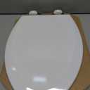 Bemis 1500EC 390 Lift-Off Wood Elongated Toilet Seat, Cotton White (Pack of 1)