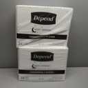 Depend Underpads XL, Disposable Incontinence Bed Pads for Adults, Slip Resistant, 36" x 30", 48 Count
