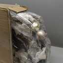 Christmas Wreath Artificial Wreath with White/Silver Balls, Ivory Poinsettias and Gold Leaf for Christmas Holiday Decoration for Home Front Door (Indoor & Outdoor Use)