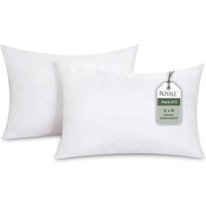 ROYALE LINENS Throw 2 Pack 12x 18 Inch