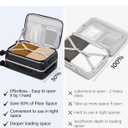 Hanke 16 inch Underseat Carry On Suitcases with Wheels,Lightweight Hard Shell Carry on Luggage with Wheels for Weekender,Top Opening Small Suitcase,Travel Luggage for Womem Men,Jet Black.