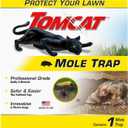 Tomcat Mole Trap, Innovative and Effective Mole Remover Trap Kills Without Drawing Blood, Reusable and Hands-Free, 1 Trap