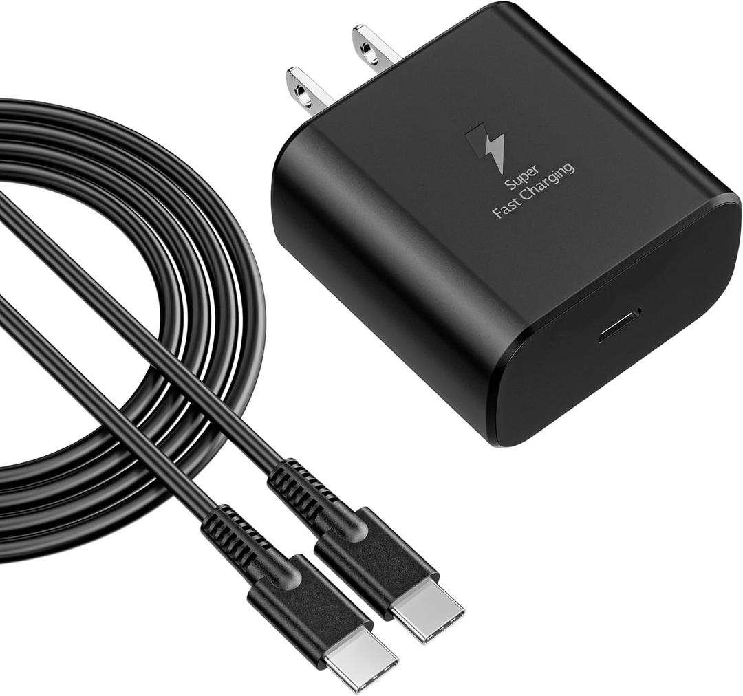 2026 New 45W Super Fast Charger USB Type C Charger Android Phone Charger Fast Charging Compatible with Samsung Galaxy S26/S26 Ultra/S26+/S25/S25 Ultra/S25+/S24/S23/S22/S20/S21/Note 20/Note 10