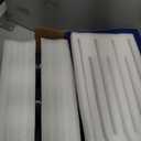 Vintage Glassware Drinking Glasses Set Of 6, 15 Oz Hobnail Glass Cups, Embossed Blue Water Tumbler, For Beer, Cocktail, Whiskey, Juice And Various Mixed Drinks- 1 Cleaning Brush