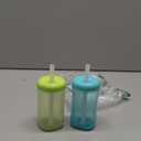 The First Years Squeeze & Sip Toddler Straw Cups  Squeezable Transition Sippy Cup with Silicone Straw  Toddler Feeding Supplies  7 Oz  2 Count  Ages 6 Months and Up