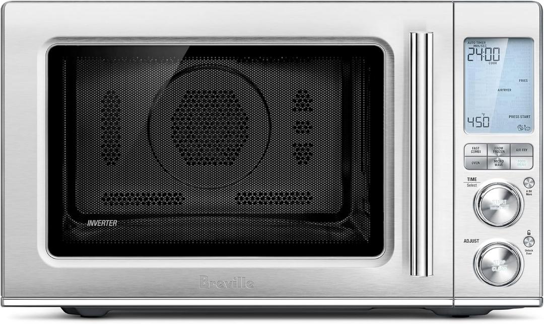 Breville BMO870BSS Combi Wave 3-in-1, Brushed Stainless Steel