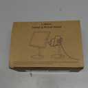 LISEN Cell Phone Stand Phone Holder for Desk Office Decor, Office Desk Accessories Gifts Women PC Gaming Essentials iPhone Stand Gadgets Men Fit OtterBox Case Switch iPad Air Tablet 4-10 in (BLACK)