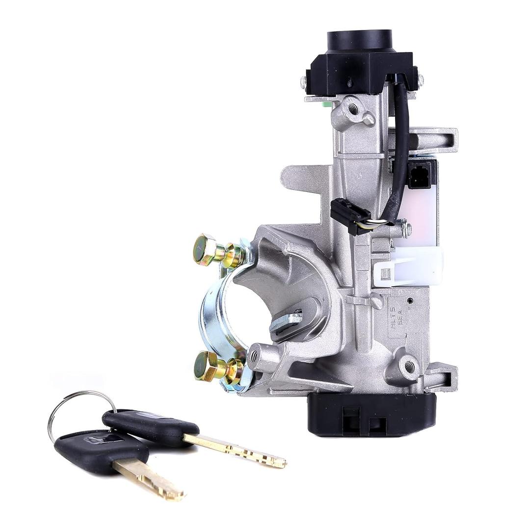Ignition Lock Cylinder with 2 Keys Compatible for Honda Accord 2003-2007 | Replaces OE 35100-SDA-A71 | Engine Start Switch Lock