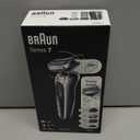 Braun Series 7 7032cs Flex Electric Razor for Men, Wet & Dry, Electric Razor, Rechargeable, Cordless Foil Shaver with Beard Trimmer and Charging Stand, Silver (11 Piece)