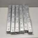 6 Pairs of 21 Inch Undermount Soft Close Drawer Slides Full Extension Concealed Drawer Rails with Mounting Screws,3D Locking Device and Brackets